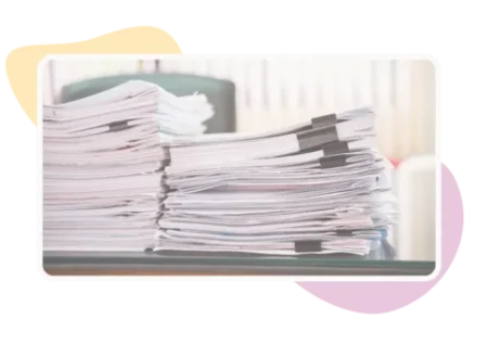 pile de documents à fournir pour une habilitation familiale