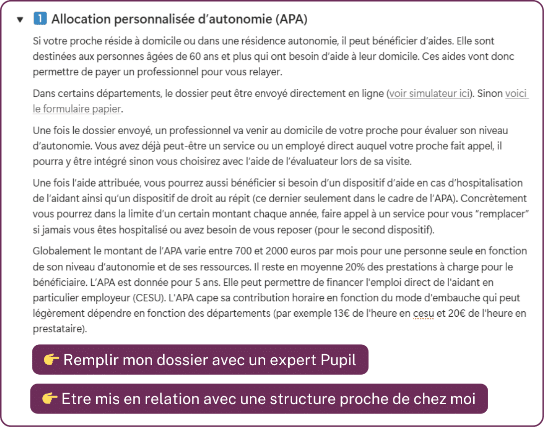 aide concrète aide concrète