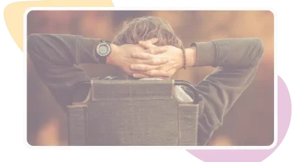 Personne se reposant